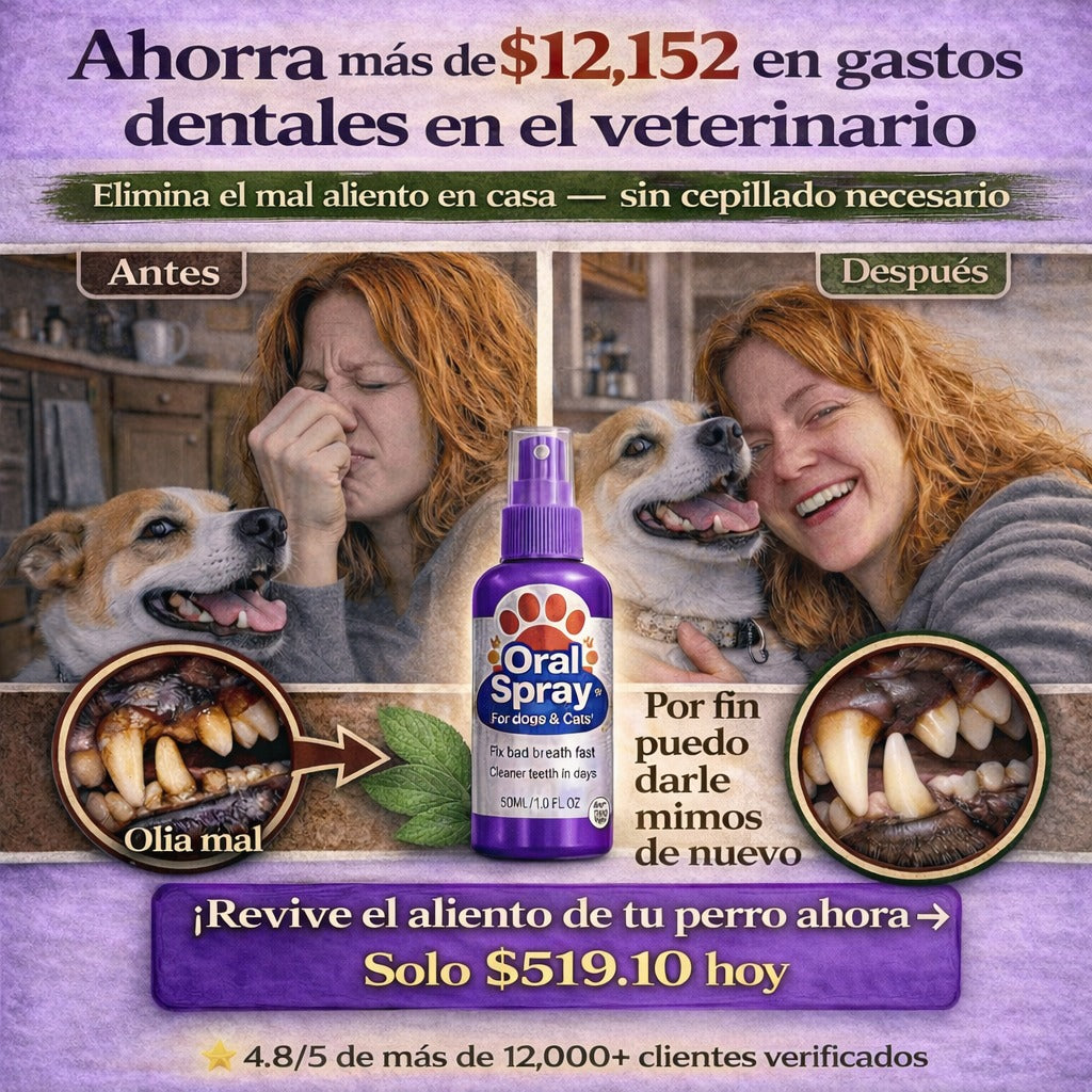 Elimina el Mal Aliento de tu Perro en Pocos Días — Sin Cepillado ni Estrés